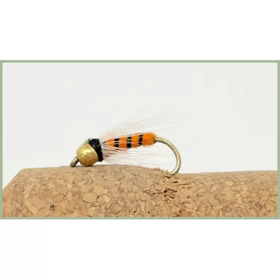 18 Goldhead Orange Nymph