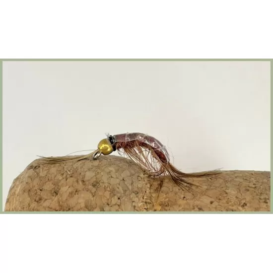 Goldhead Brown Shrimp Fly