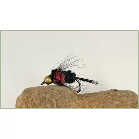 Goldhead Short Shank Red  Montana