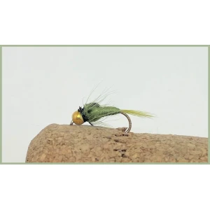 Goldhead Plain Olive Nymph Fly