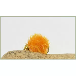 12  Goldhead Egg Fritz, Orange, Black, Green