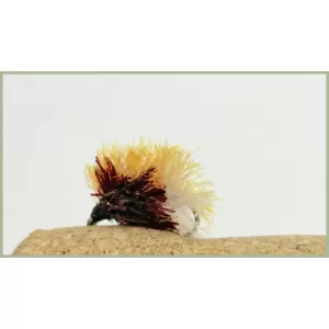 Three Tone Blob - Orange/White/Black