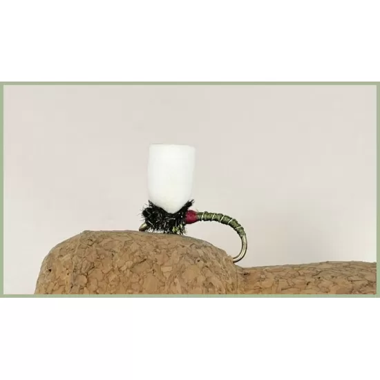 12 Suspender Buzzer - Black and Olive