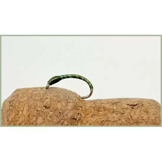 Olive Pearl Rib Epoxy Buzzer