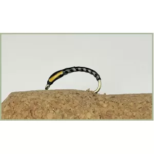 Grey Ribbed  Epoxy Buzzer