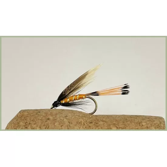 12 Wet Flies - Ke-he,Grenadier,Grouse & Orange