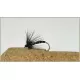 12 Wet Flies - Black Spider, Black Magic & Pearl Lurex