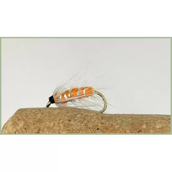 12 Wet Flies - Ke-he,Grenadier,Grouse & Orange