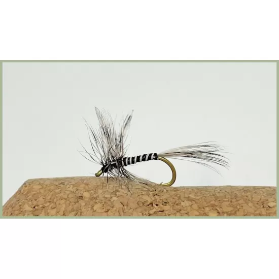 40 Random Barbless Dry Flies Boxed Set