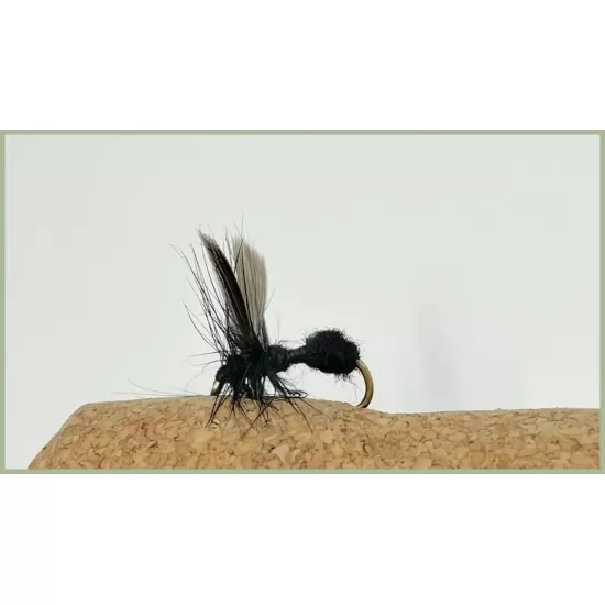 18 Ants Dry Flies - Traditional, Winged, Red Para Ant