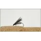 12 Mixed CDC F  Flies - olive, black and hares ear