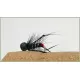 16 Barbless Coloured Booby Hopper - Claret, Black, Olive, Orange