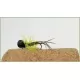 16 Barbless Coloured Booby Hopper - Claret, Black, Olive, Orange