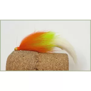 White Chartreuse  & Orange Bunny Leech