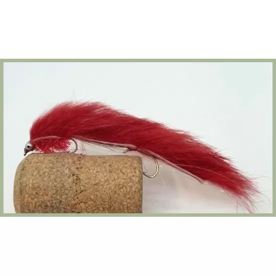 Red Double Hook Humungous Snake Zonker