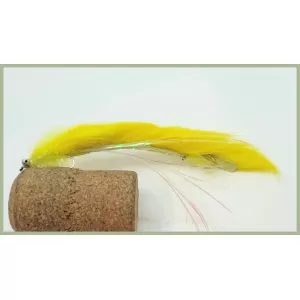 Yellow Double Hook Humungous Snake Zonker