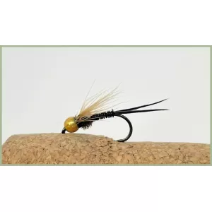 Barbless Goldhead Black Copper John