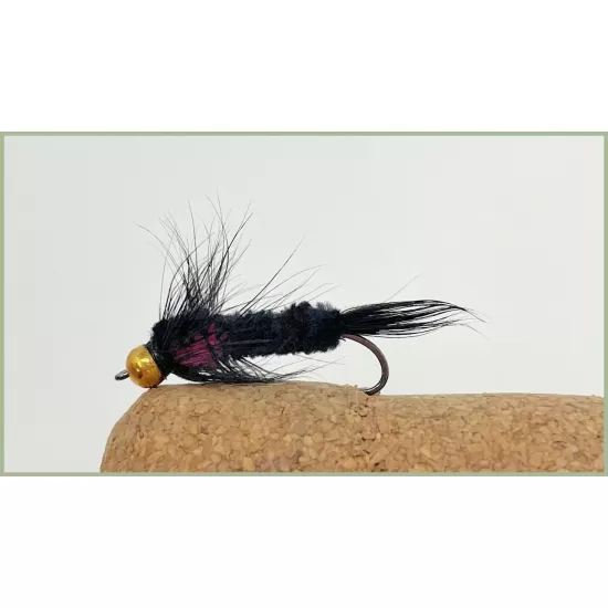 Barbless Goldhead Long Shank Pink Montana