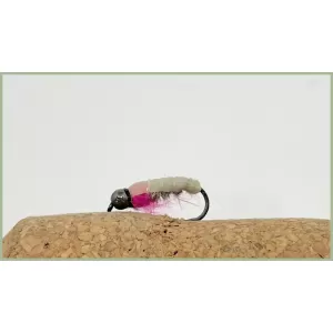 Barbless Tungsten Czech - Pink