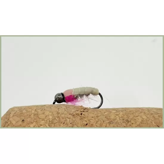 Barbless Tungsten Czech - Pink