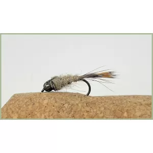 Barbless Tungsten Bead Hares Ear