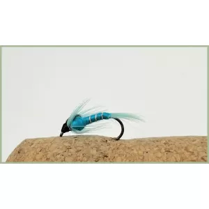 Barbless Teal Blue Damsel