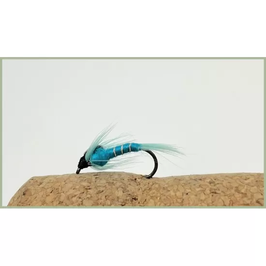 Barbless Teal Blue Damsel