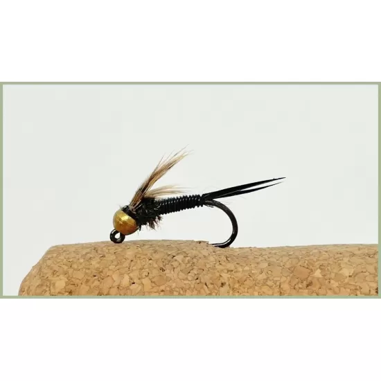 Barbless Black Copper John  Jig