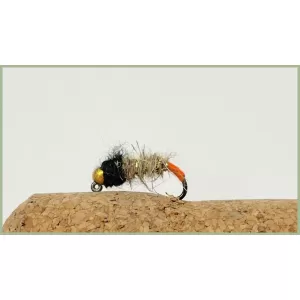 Barbless Hares Ear Red Tag  Jig