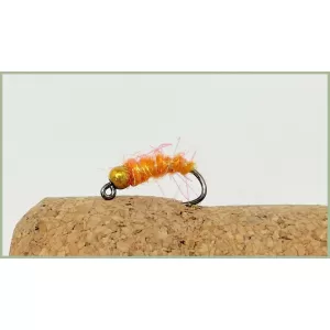 Barbless Orange Pearl Jig