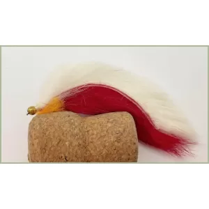 Goldhead Two Tone Red and White Zonker