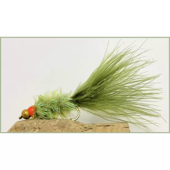 Double Bead Red Olive Fritz