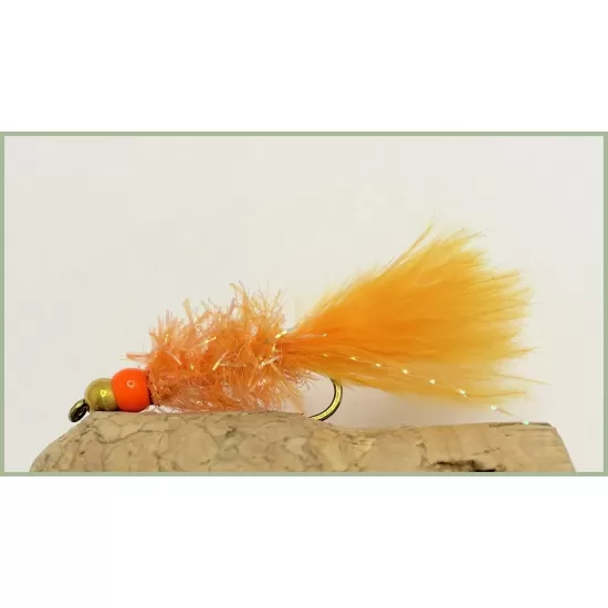 Double Bead Red Orange  Fritz