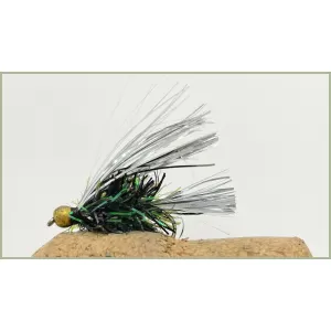 Goldhead Black Fritz Silver Wing