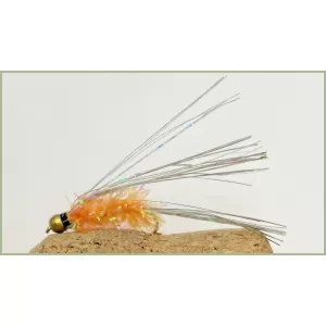 Goldhead Orange Fritz  Silver Wing