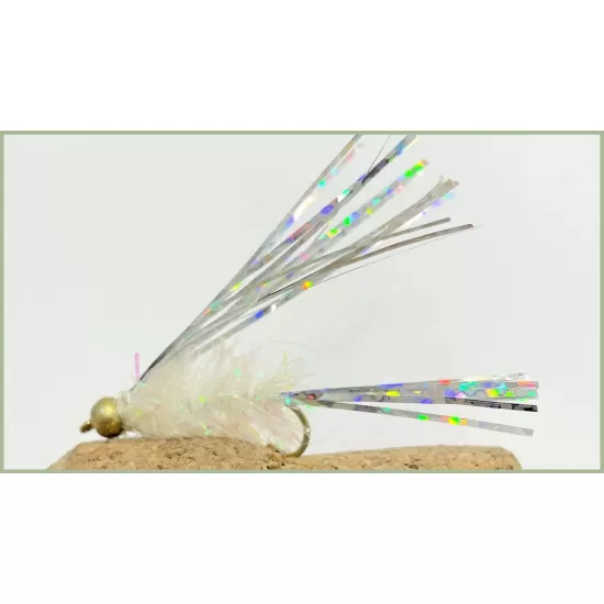 Goldhead White Fritz Silver Wing