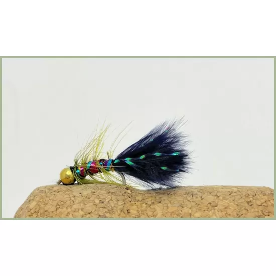 Mini Olive & Black Tail Dancer