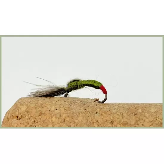 Barbless Olive  Shuttlecock