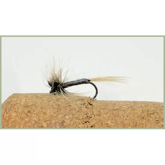30 Mixed Barbless Dry Flies, 10 Varieties