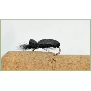 Barbless Black Beetle
