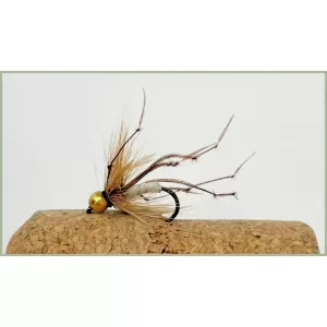 Barbless White Goldhead Daddy Long Legs