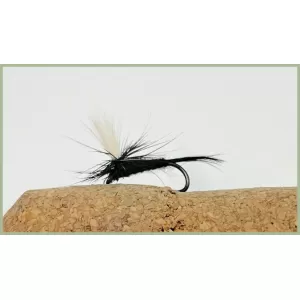 Barbless Black Gnat Parachute
