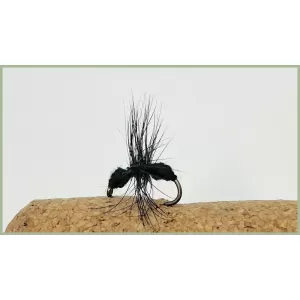 12 BARBLESS Dry Flies - Ant and Spider