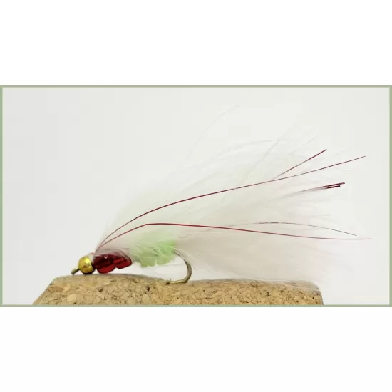 Beaded Red Flash Cats Whiskers