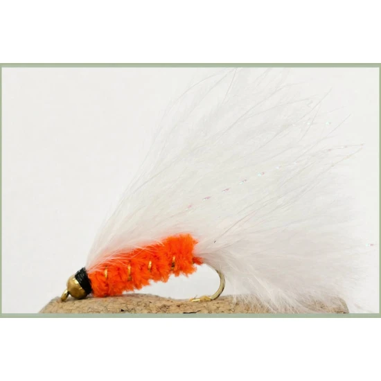Barbless Goldhead Orange Cats Whisker
