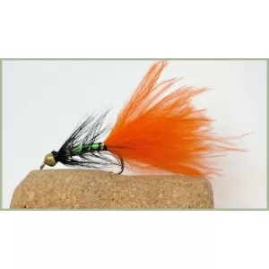 Barbless Goldhead Orange Dancer