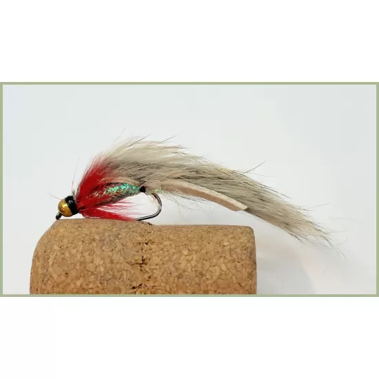 Barbless Goldhead Natural Zonker