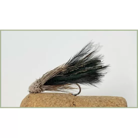 Barbless Black Muddler Minnow