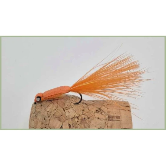 Floating Foam Back Damsel - Orange
