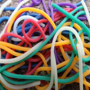 Squirmy Legs Worm Body - Flybox